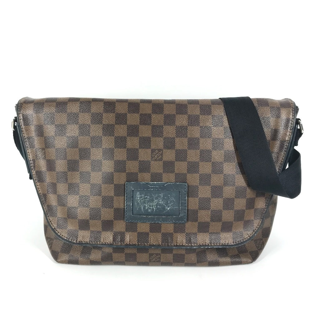 LOUIS VUITTON N41256 Damier Sprinter GM Flap Bag, Crossbody Bag, 2-Way Bag, Flap Messenger Bag, Shoulder Bag, Damier Canvas, Unisex, Brown