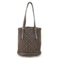 LOUIS VUITTON M95226 Monogram Mini Bucket PM Handbag Bag Shoulder Bucket Shoulder Bag Monogram Mini Canvas Ladies Fuzan Brown