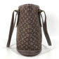 LOUIS VUITTON M95226 Monogram Mini Bucket PM Handbag Bag Shoulder Bucket Shoulder Bag Monogram Mini Canvas Ladies Fuzan Brown