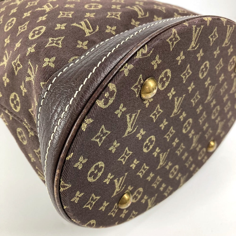 LOUIS VUITTON M95226 Monogram Mini Bucket PM Handbag Bag Shoulder Bucket Shoulder Bag Monogram Mini Canvas Ladies Fuzan Brown
