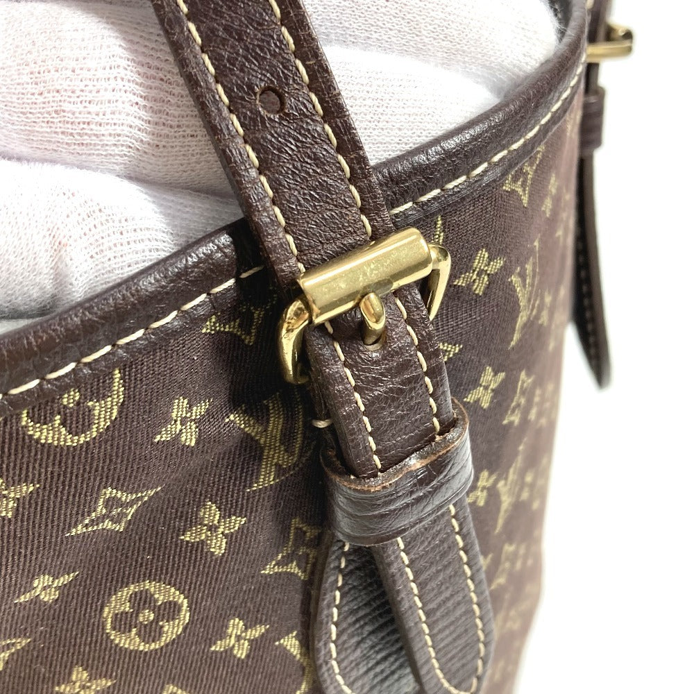 LOUIS VUITTON M95226 Monogram Mini Bucket PM Handbag Bag Shoulder Bucket Shoulder Bag Monogram Mini Canvas Ladies Fuzan Brown