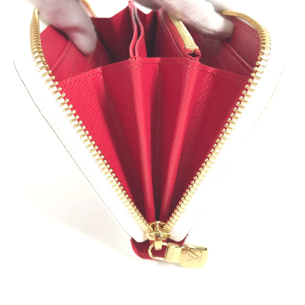 LOUIS VUITTON M14240 村上隆コラボ モノグラム LV × TM ジッピー・ウォレット ロングウォレット ラウンドファスナー 長財布 モノグラムキャンバス ユニセックス ホワイト - brandshop-reference