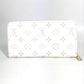 LOUIS VUITTON M14240 村上隆コラボ モノグラム LV × TM ジッピー・ウォレット ロングウォレット ラウンドファスナー 長財布 モノグラムキャンバス ユニセックス ホワイト - brandshop-reference