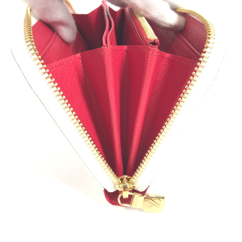 LOUIS VUITTON M14240 村上隆コラボ モノグラム LV × TM ジッピー・ウォレット ロングウォレット ラウンドファスナー 長財布 モノグラムキャンバス ユニセックス ホワイト - brandshop-reference