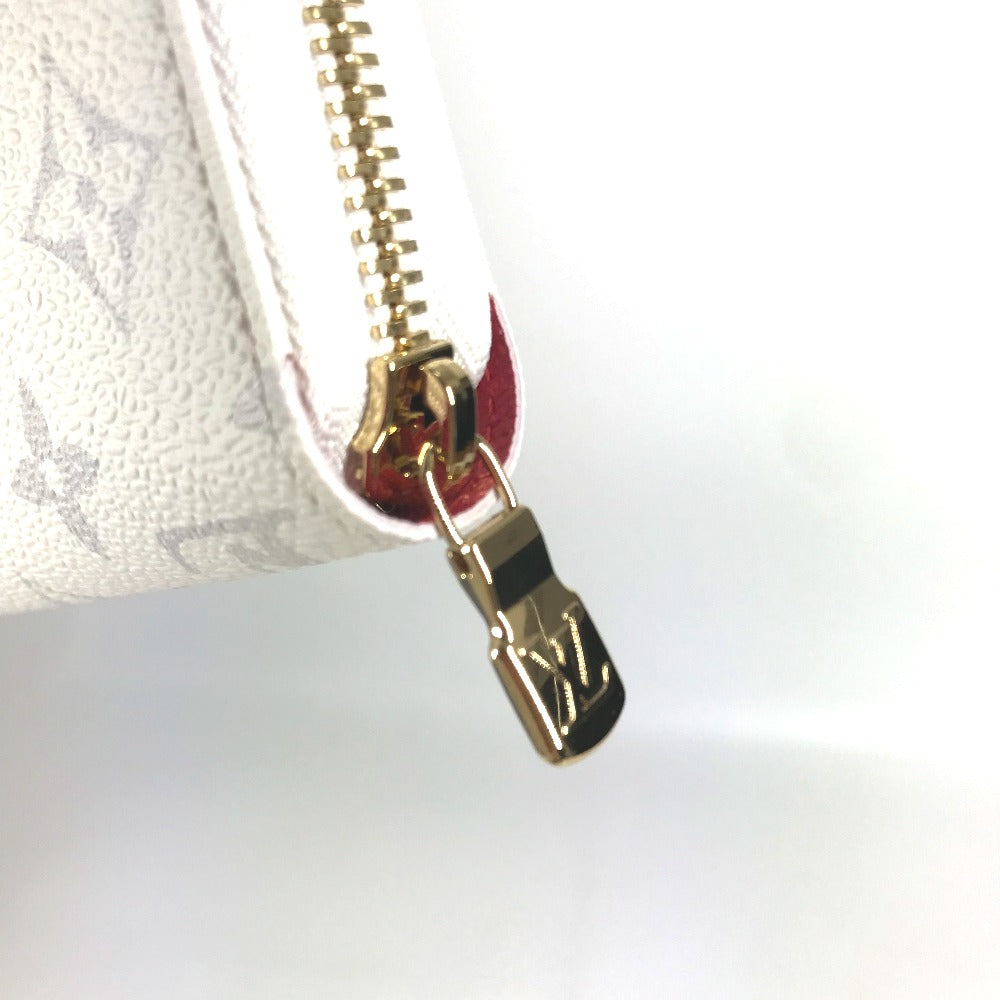 LOUIS VUITTON M14240 村上隆コラボ モノグラム LV × TM ジッピー・ウォレット ロングウォレット ラウンドファスナー 長財布 モノグラムキャンバス ユニセックス ホワイト - brandshop-reference