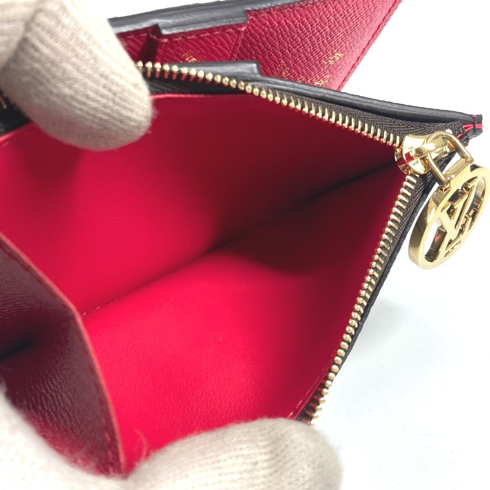 LOUIS VUITTON M13420 Takashi Murakami Collaboration Monogram LV × TM Portefeuille Lisa Cherry Cherry Compact Wallet Bifold Wallet Monogram Canvas Women's Brown