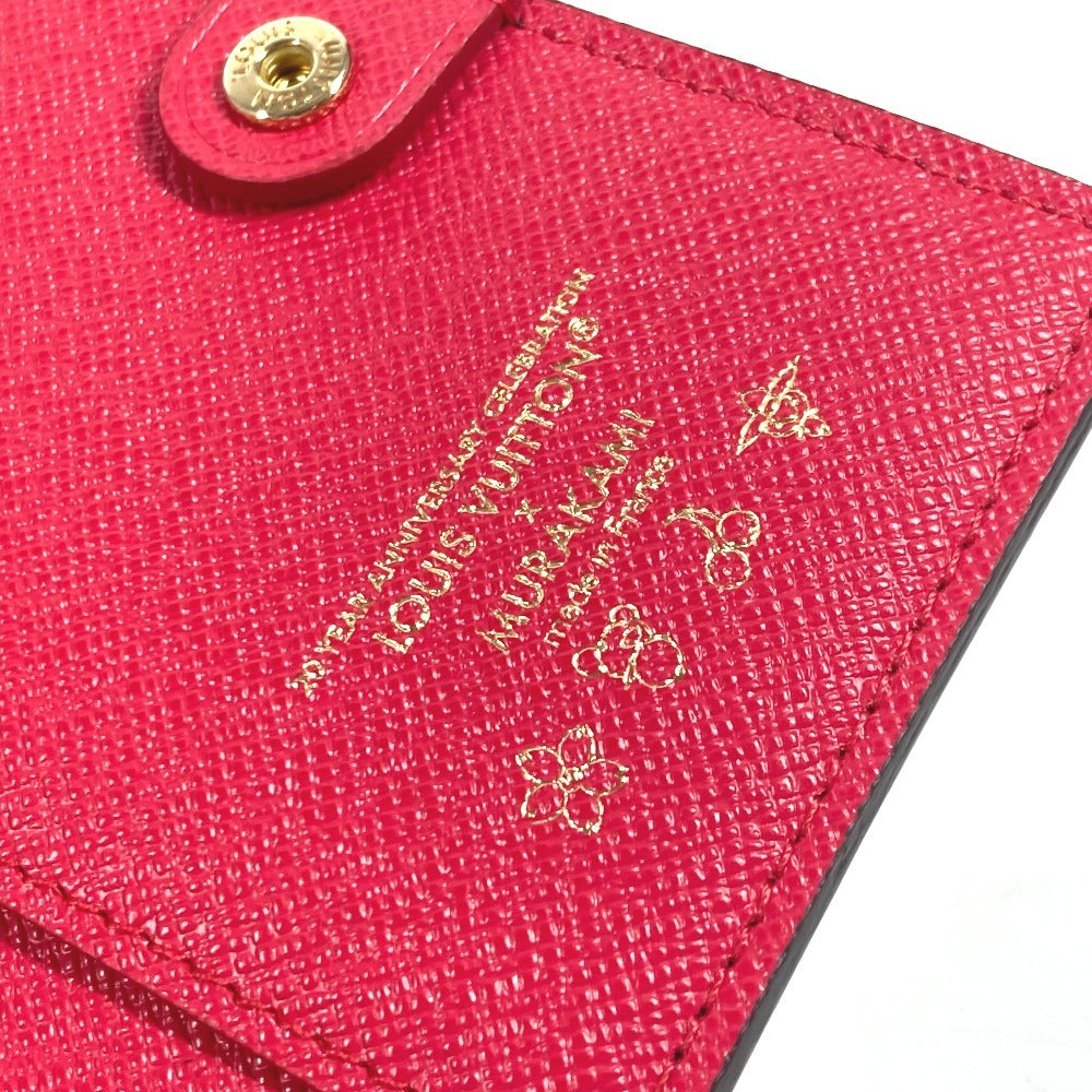 LOUIS VUITTON M13420 Takashi Murakami Collaboration Monogram LV × TM Portefeuille Lisa Cherry Cherry Compact Wallet Bifold Wallet Monogram Canvas Women's Brown