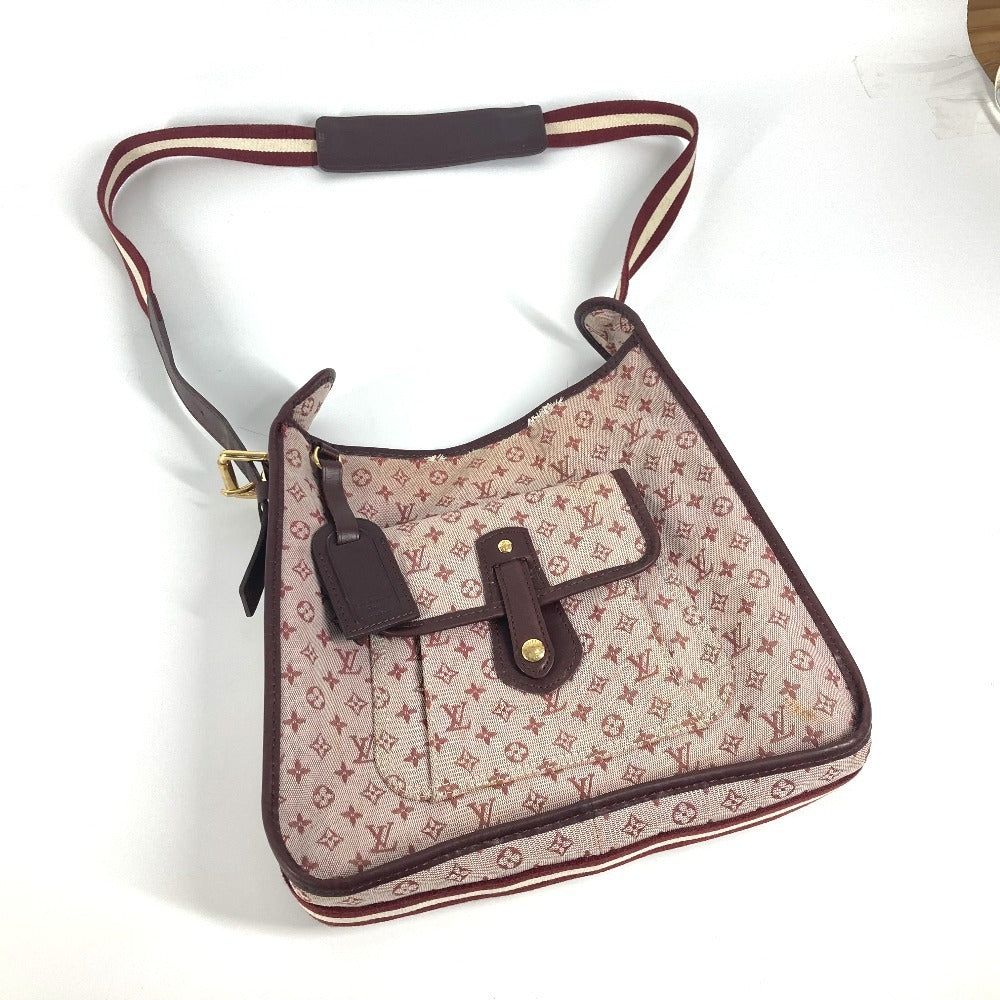 LOUIS VUITTON M92321 モノグラムミニ ブザス マリーケイト 斜め掛け カバン  ショルダーバッグ モノグラムミニキャンバス レディース スリーズ レッド - brandshop-reference