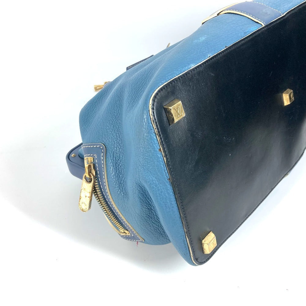 LOUIS VUITTON スハリ アンジェニューGM トートバッグ カバン ハンドバッグ スハリレザー レディース ブルー - brandshop-reference