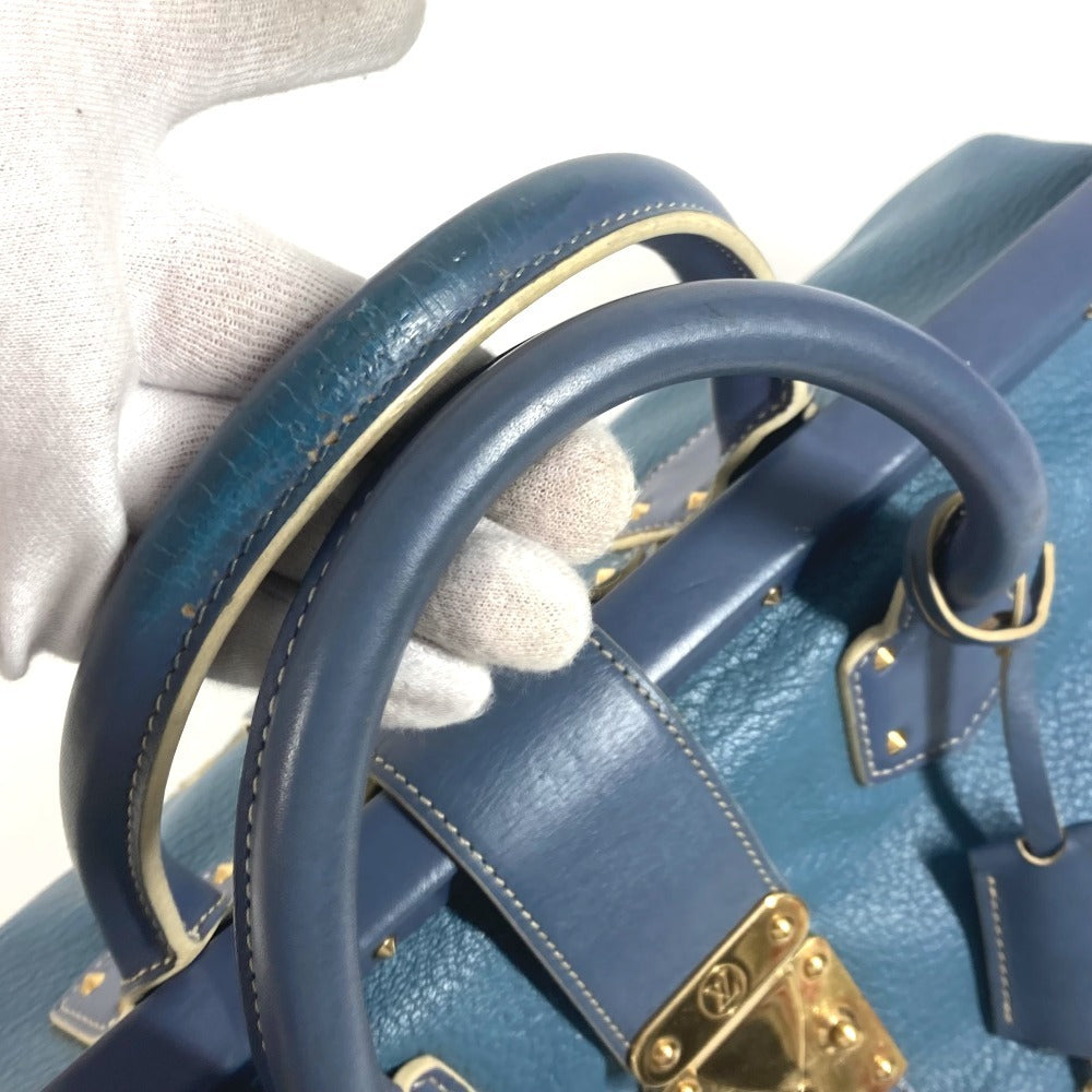 LOUIS VUITTON スハリ アンジェニューGM トートバッグ カバン ハンドバッグ スハリレザー レディース ブルー - brandshop-reference
