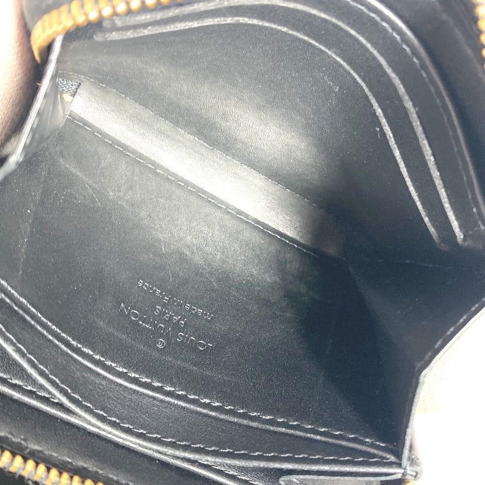 LOUIS VUITTON M50372 ニコラジェスキュール ジッピーコインパース ラウンドファスナー 財布 小銭入れ コインケース パテントレザー レディース ホワイト - brandshop-reference