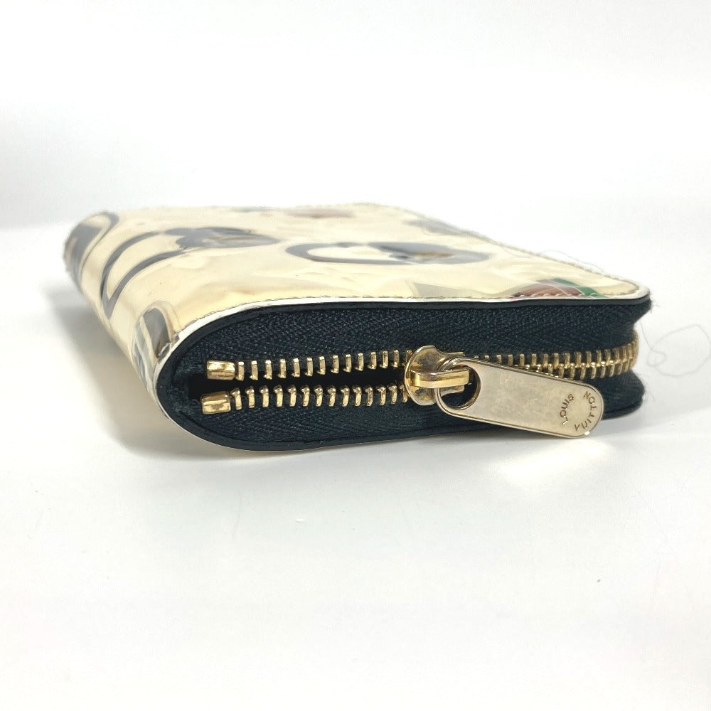 LOUIS VUITTON M50372 ニコラジェスキュール ジッピーコインパース ラウンドファスナー 財布 小銭入れ コインケース パテントレザー レディース ホワイト - brandshop-reference