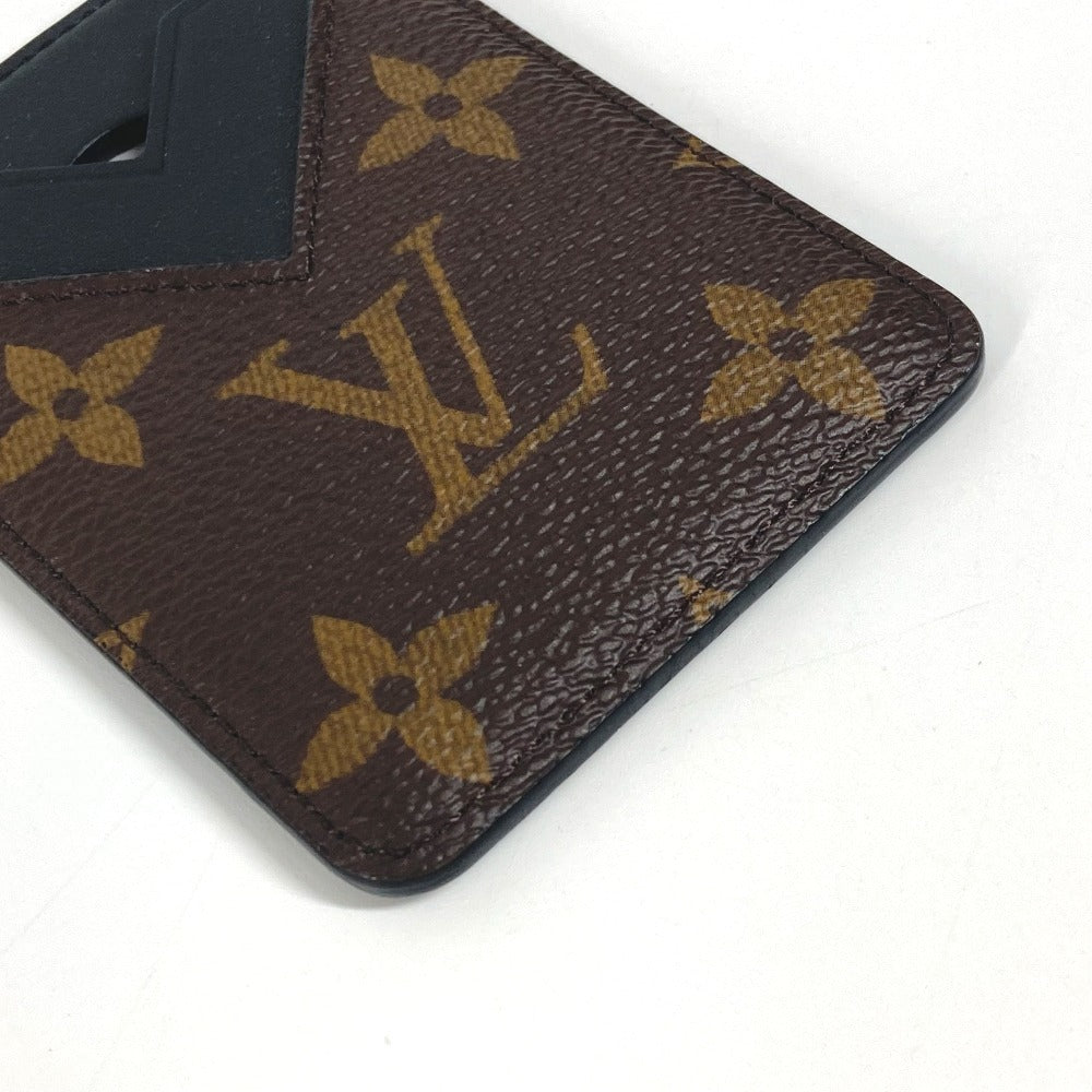 LOUIS VUITTON M13185 モノグラムマカサー ポルト カルト・マグネット 名刺入れ パスケース カードケース モノグラムマカサーキャンバス ユニセックス ブラウン - brandshop-reference