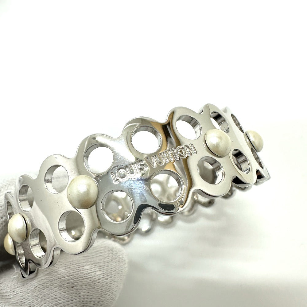 LOUIS VUITTON M66667 ハイアンドシーク バングル ブレスレット メタル レディース シルバー - brandshop-reference