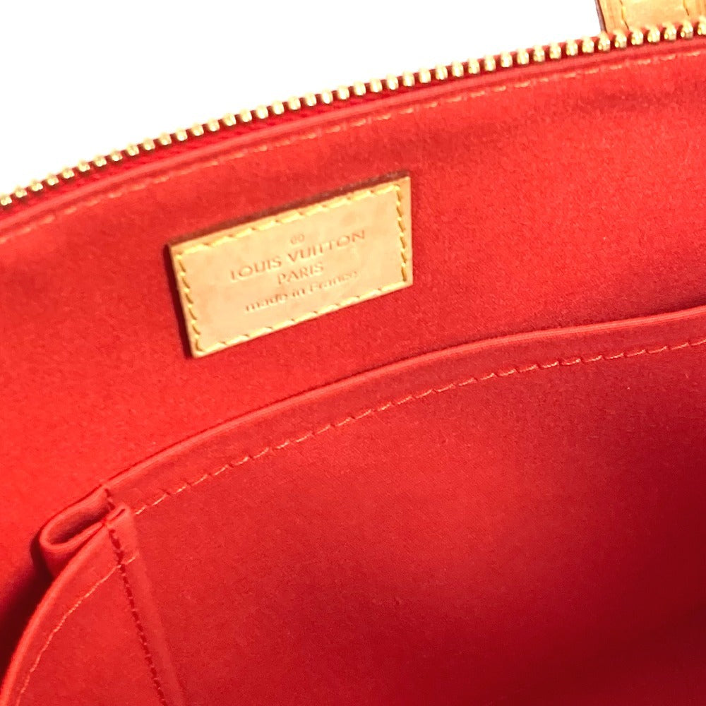 LOUIS VUITTON M93670 モノグラムヴェルニ ベルビューPM ハンドバッグ カバン トートバッグ モノグラムヴェルニ レディース オレンジサンセット オレンジ - brandshop-reference