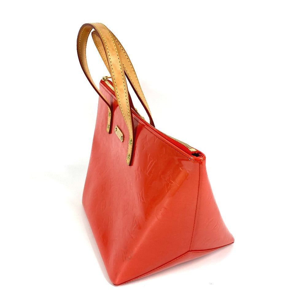 LOUIS VUITTON M93670 モノグラムヴェルニ ベルビューPM ハンドバッグ カバン トートバッグ モノグラムヴェルニ レディース オレンジサンセット オレンジ - brandshop-reference