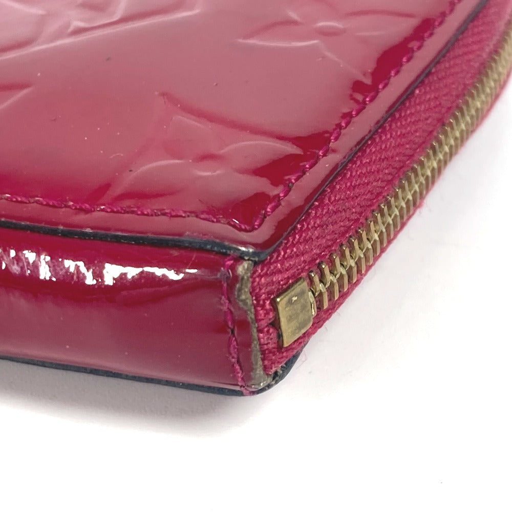 LOUIS VUITTON M90006 モノグラムヴェルニ ポルト モネ・クール 財布 小銭入れ ハート型 チェーン コインケース モノグラムヴェルニ レディース ローズアンディアン パープル - brandshop-reference