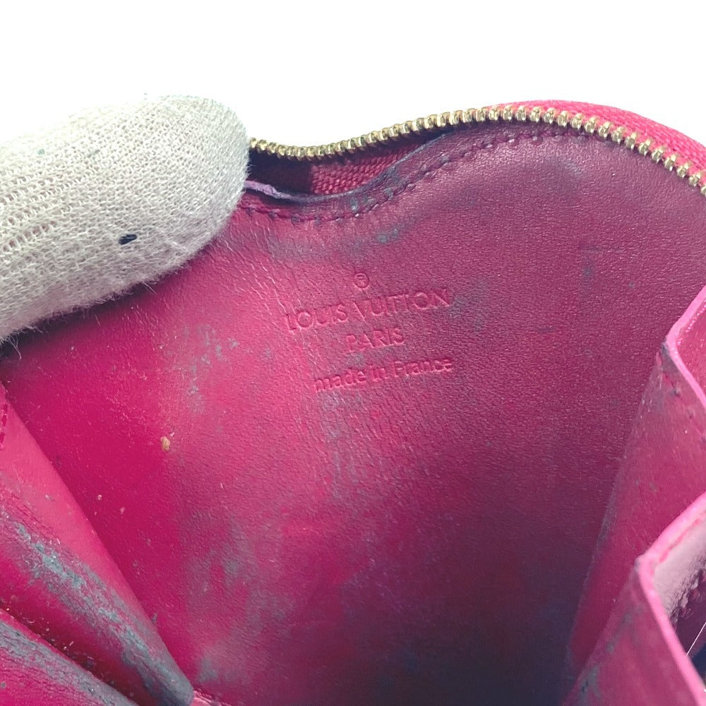 LOUIS VUITTON M90006 モノグラムヴェルニ ポルト モネ・クール 財布 小銭入れ ハート型 チェーン コインケース モノグラムヴェルニ レディース ローズアンディアン パープル - brandshop-reference