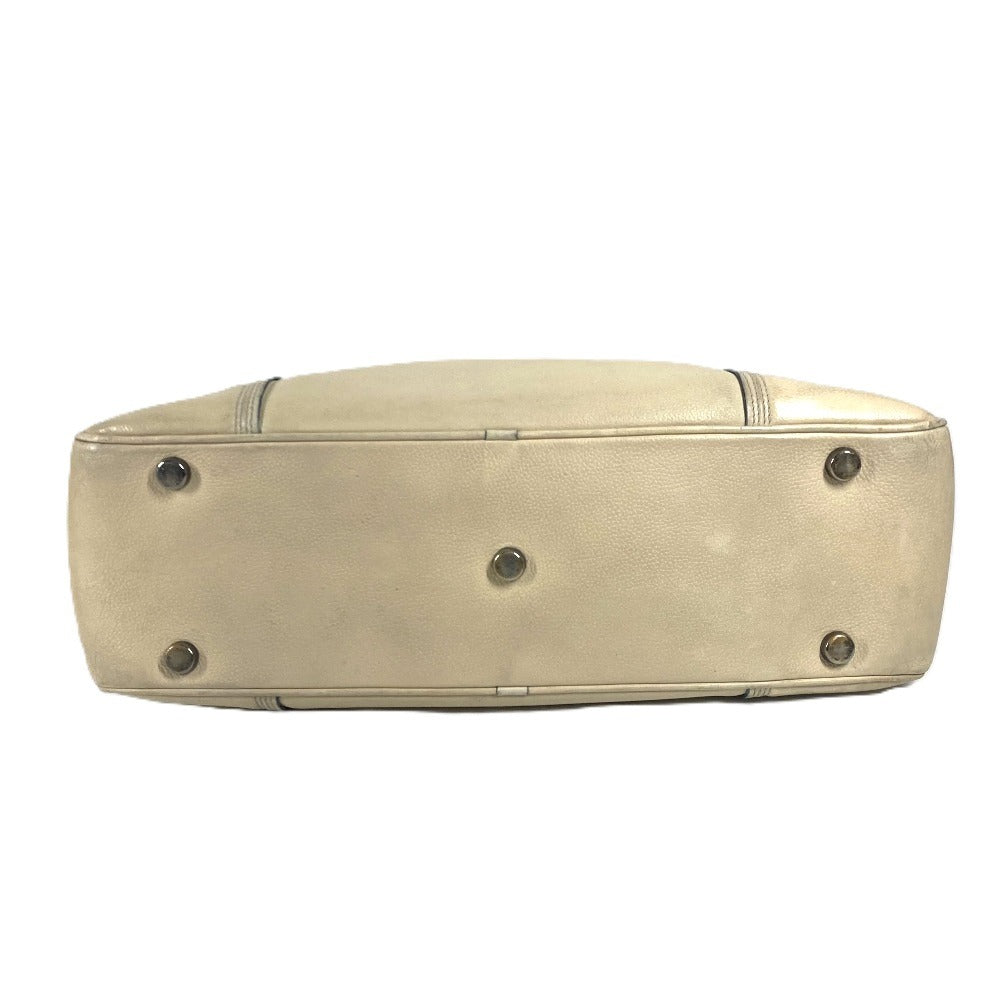 LOUIS VUITTON M95779 ハンドバッグ カバン キュイール・シワ ボストンバッグ カバン ビジネスバッグ レザー ユニセックス エクリュ ホワイト - brandshop-reference