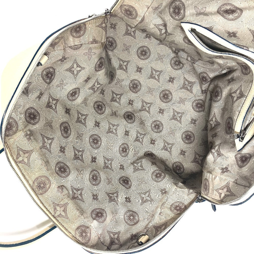 LOUIS VUITTON M95779 ハンドバッグ カバン キュイール・シワ ボストンバッグ カバン ビジネスバッグ レザー ユニセックス エクリュ ホワイト - brandshop-reference