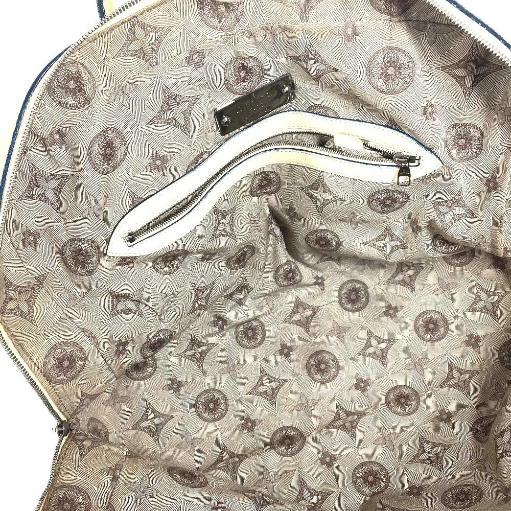 LOUIS VUITTON M95779 ハンドバッグ カバン キュイール・シワ ボストンバッグ カバン ビジネスバッグ レザー ユニセックス エクリュ ホワイト - brandshop-reference