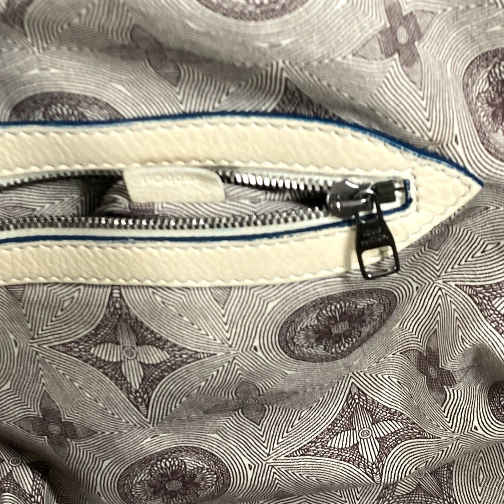 LOUIS VUITTON M95779 ハンドバッグ カバン キュイール・シワ ボストンバッグ カバン ビジネスバッグ レザー ユニセックス エクリュ ホワイト - brandshop-reference