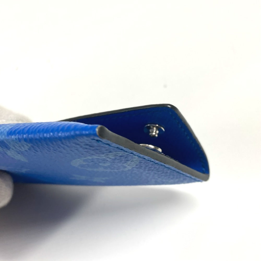 LOUIS VUITTON M83154 タイガラマ ポルト カルト オンストラップ 財布 小銭入れ ストラップ付 カードケース コインケース モノグラムキャンバス ユニセックス ブルー - brandshop-reference