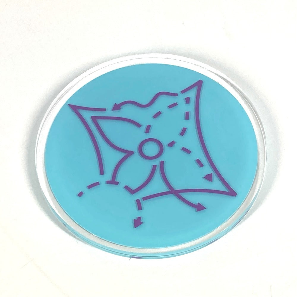 LOUIS VUITTON GI0662 モノグラム NBA コースター 6枚セット カトラリー インテリア 雑貨 プラスチック ユニセックス マルチカラー - brandshop-reference