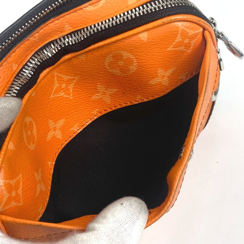 LOUIS VUITTON M31073 タイガラマ アルファ ウェアラブルウォレットNV 斜め掛け カバン ポシェット ショルダーバッグ モノグラムキャンバス ユニセックス オレンジ - brandshop-reference