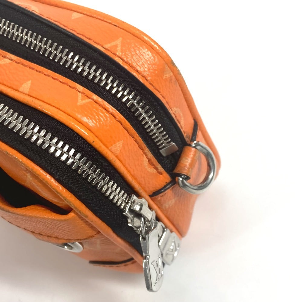 LOUIS VUITTON M31073 タイガラマ アルファ ウェアラブルウォレットNV 斜め掛け カバン ポシェット ショルダーバッグ モノグラムキャンバス ユニセックス オレンジ - brandshop-reference