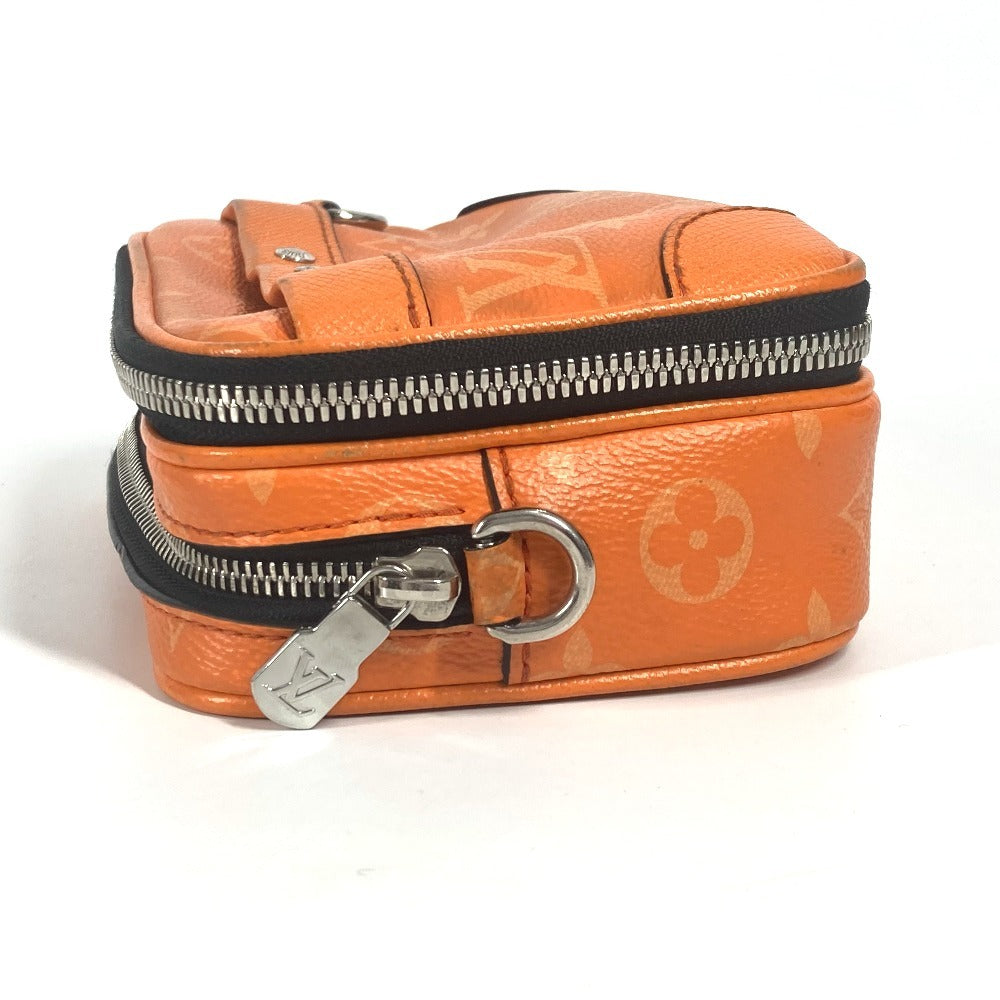 LOUIS VUITTON M31073 タイガラマ アルファ ウェアラブルウォレットNV 斜め掛け カバン ポシェット ショルダーバッグ モノグラムキャンバス ユニセックス オレンジ - brandshop-reference