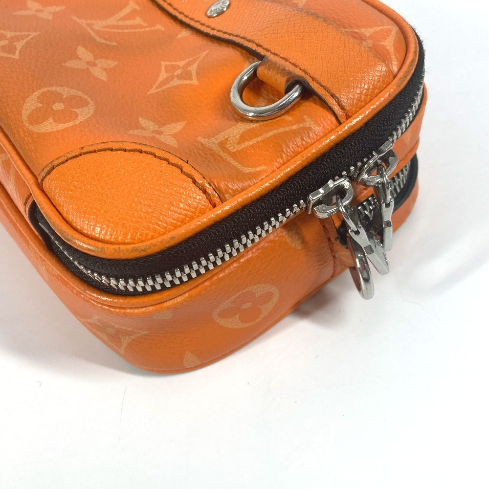 LOUIS VUITTON M31073 タイガラマ アルファ ウェアラブルウォレットNV 斜め掛け カバン ポシェット ショルダーバッグ モノグラムキャンバス ユニセックス オレンジ - brandshop-reference