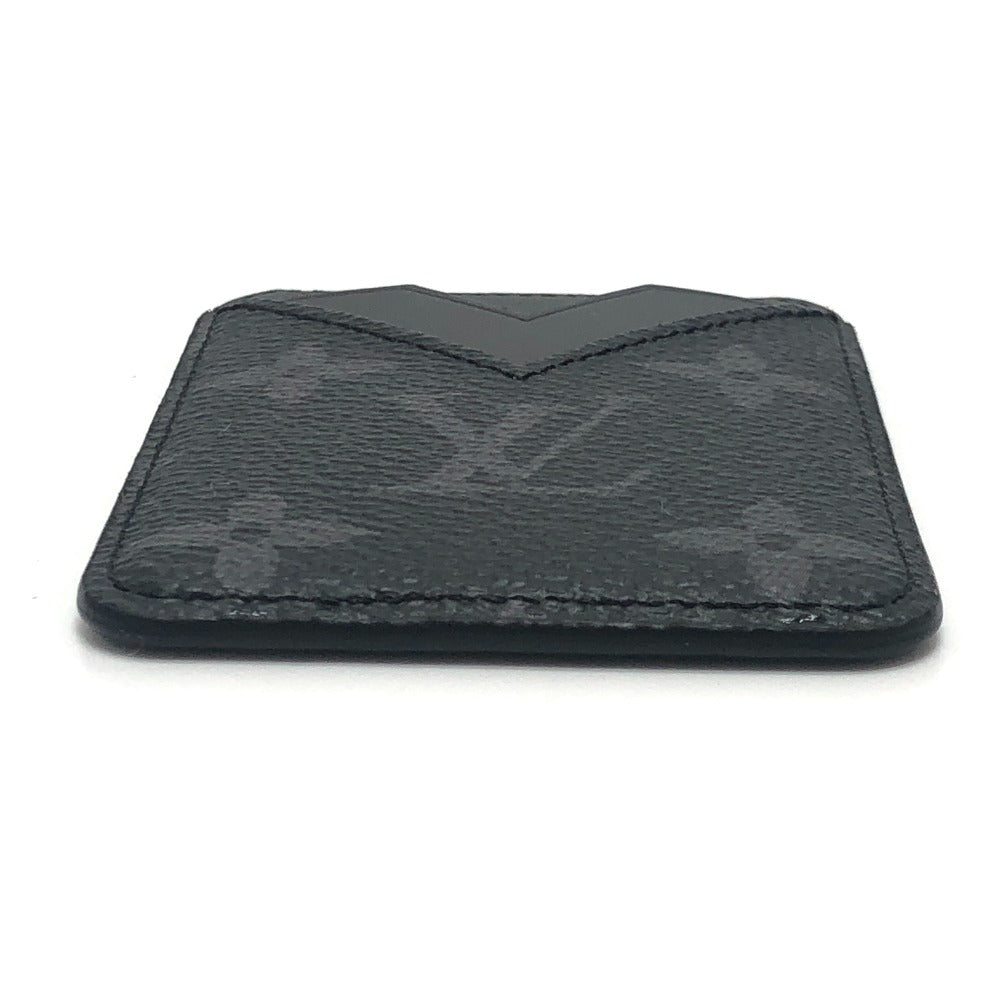 LOUIS VUITTON M12602 ポルト カルト･マグネット フォンアクセサリー カードケース モノグラムエクリプスキャンバス メンズ ブラック