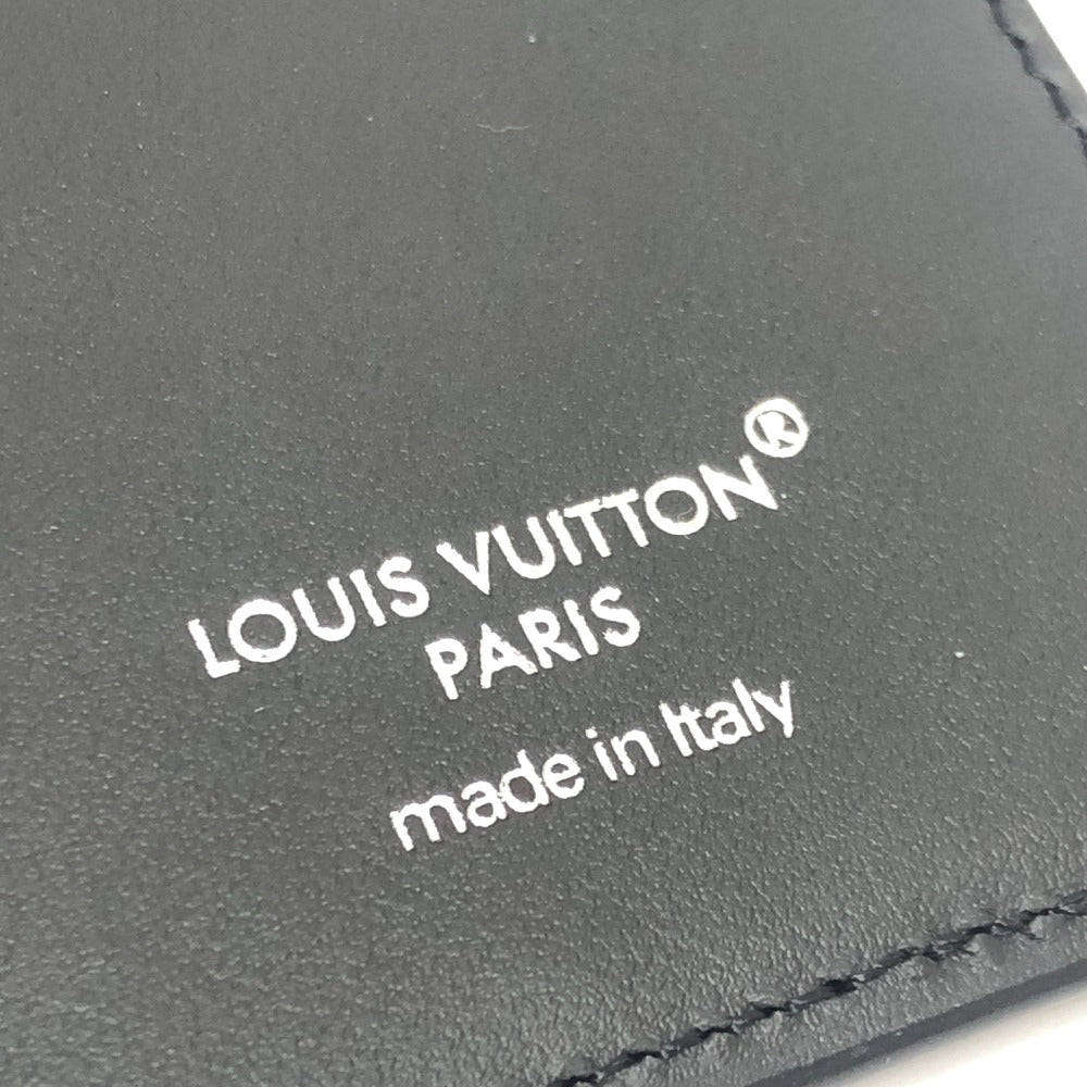 LOUIS VUITTON M12602 ポルト カルト･マグネット フォンアクセサリー カードケース モノグラムエクリプスキャンバス メンズ ブラック