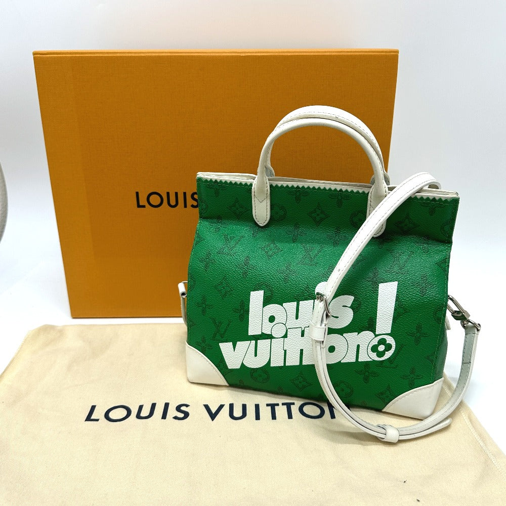 LOUIS VUITTON M80815 エブリディLVリッター 2WAY 斜め掛け 肩掛け カバン ハンドバッグ モノグラムキャンバス レディース グリーン - brandshop-reference