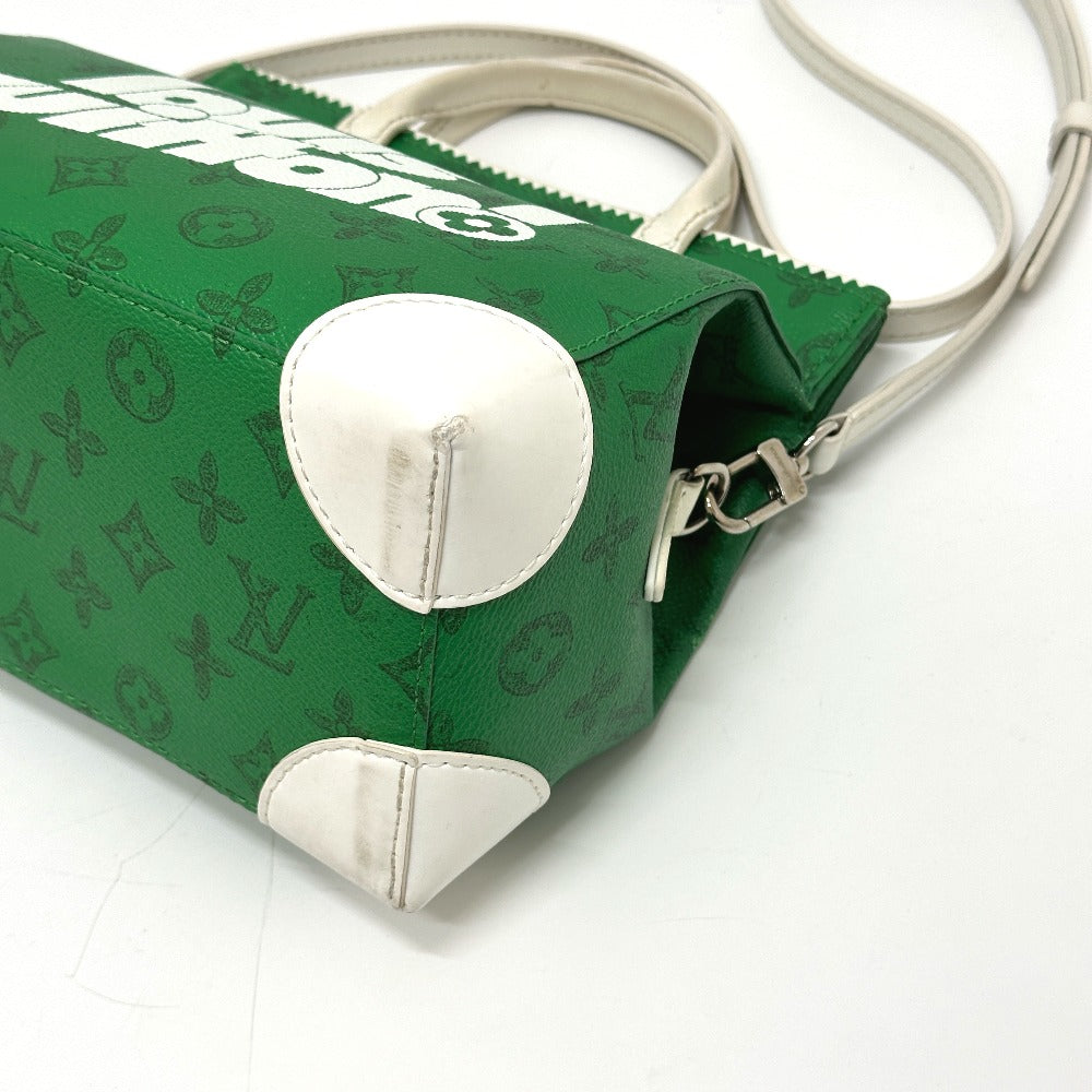 LOUIS VUITTON M80815 エブリディLVリッター 2WAY 斜め掛け 肩掛け カバン ハンドバッグ モノグラムキャンバス レディース グリーン - brandshop-reference