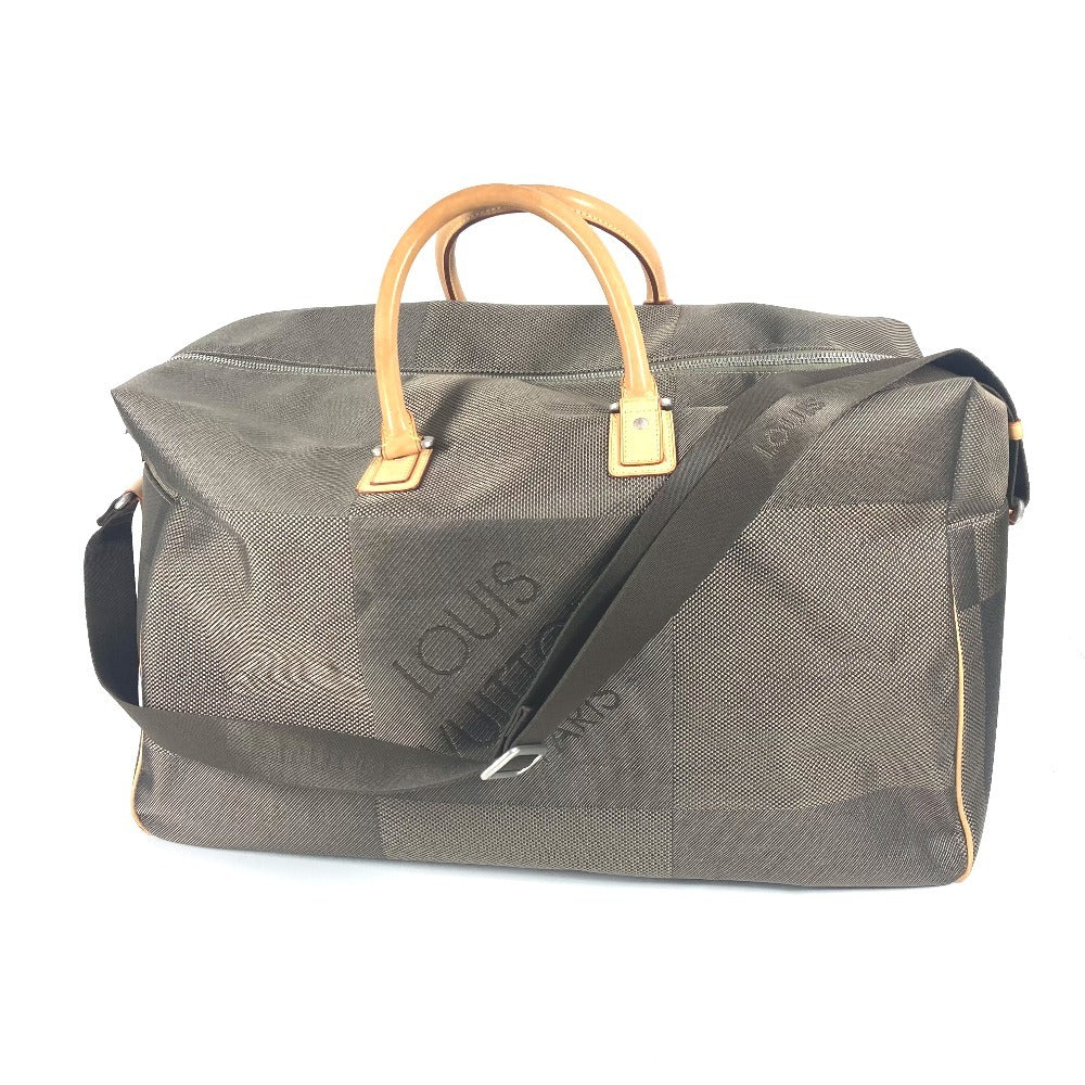 LOUIS VUITTON M93228 Damier Jean Souvelain Travel Bag Travel Bag Bag Boston Bag Damier Jean Canvas Unisex Tail Khaki