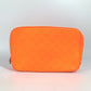 LOUIS VUITTON N23348 ダミエ・アンフィニ トゥルーストワレット セカンドバッグ クラッチバッグ メイクポーチ 化粧ポーチ ポーチ ダミエアンフィニレザー ユニセックス オレンジ - brandshop-reference