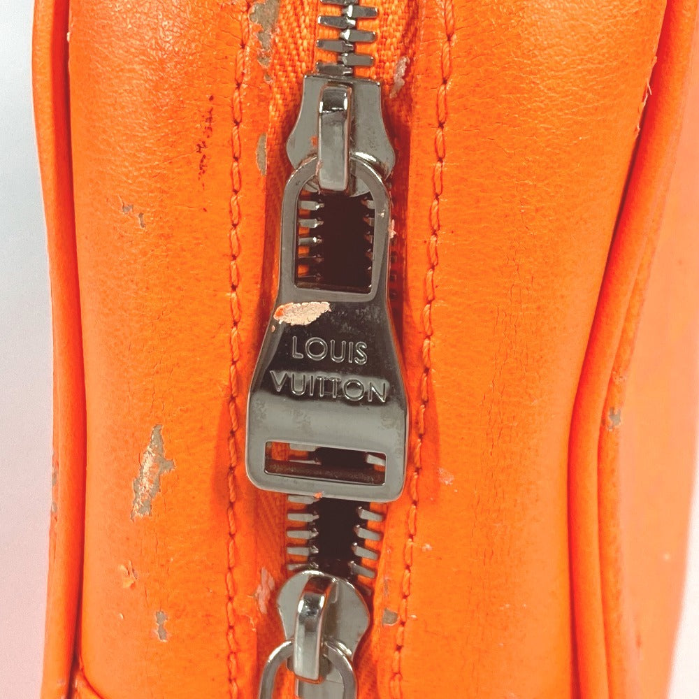 LOUIS VUITTON N23348 ダミエ・アンフィニ トゥルーストワレット セカンドバッグ クラッチバッグ メイクポーチ 化粧ポーチ ポーチ ダミエアンフィニレザー ユニセックス オレンジ - brandshop-reference