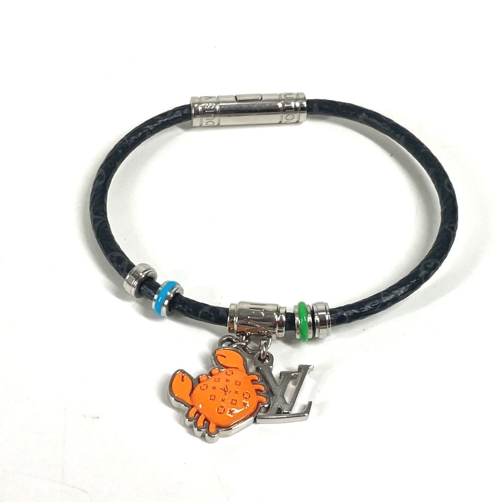 LOUIS VUITTON M8822E モノグラムエクリプス ブレスレット・キープ イット クラブ アクセサリー ブレスレット モノグラムエクリプスキャンバス メンズ ブラック - brandshop-reference