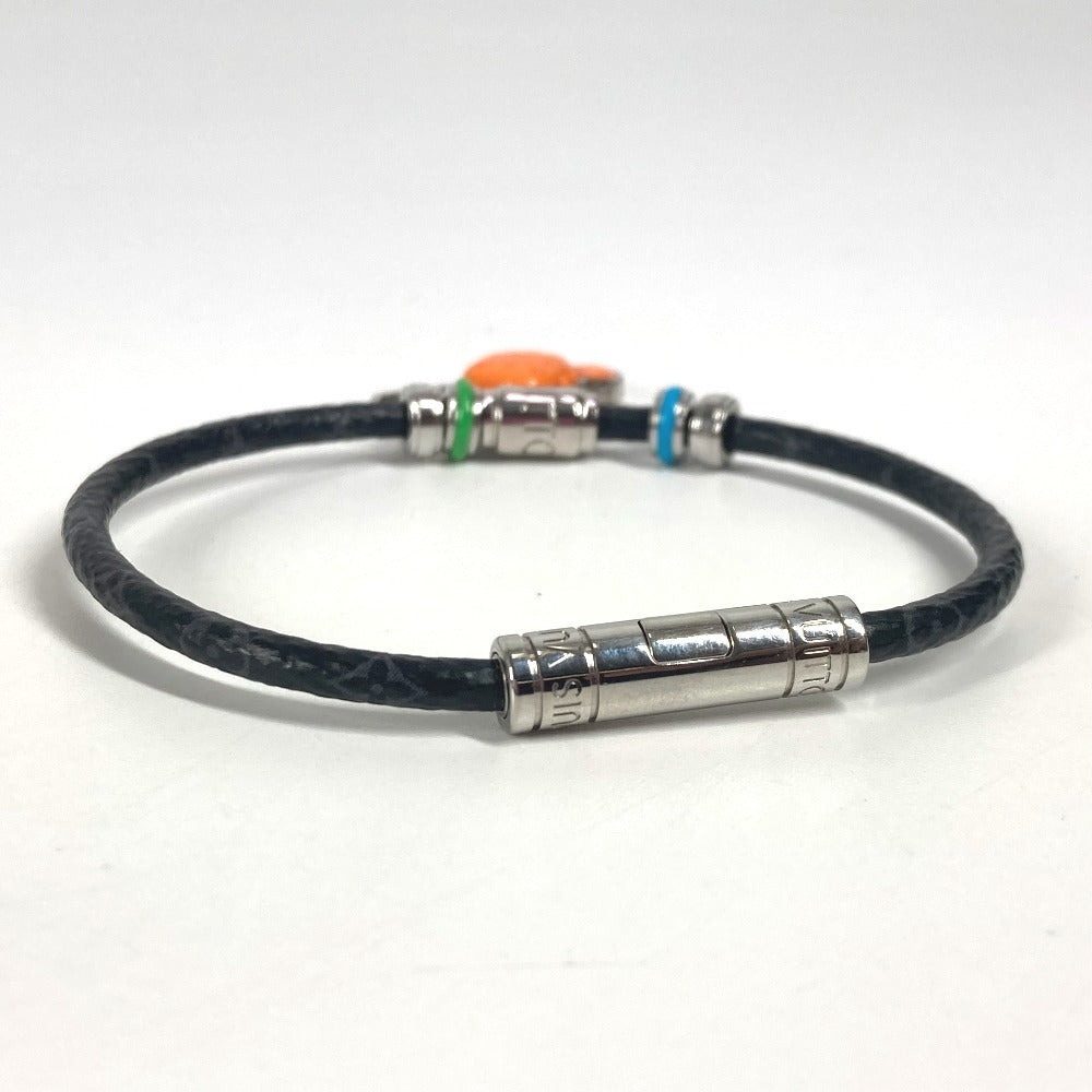 LOUIS VUITTON M8822E モノグラムエクリプス ブレスレット・キープ イット クラブ アクセサリー ブレスレット モノグラムエクリプスキャンバス メンズ ブラック - brandshop-reference