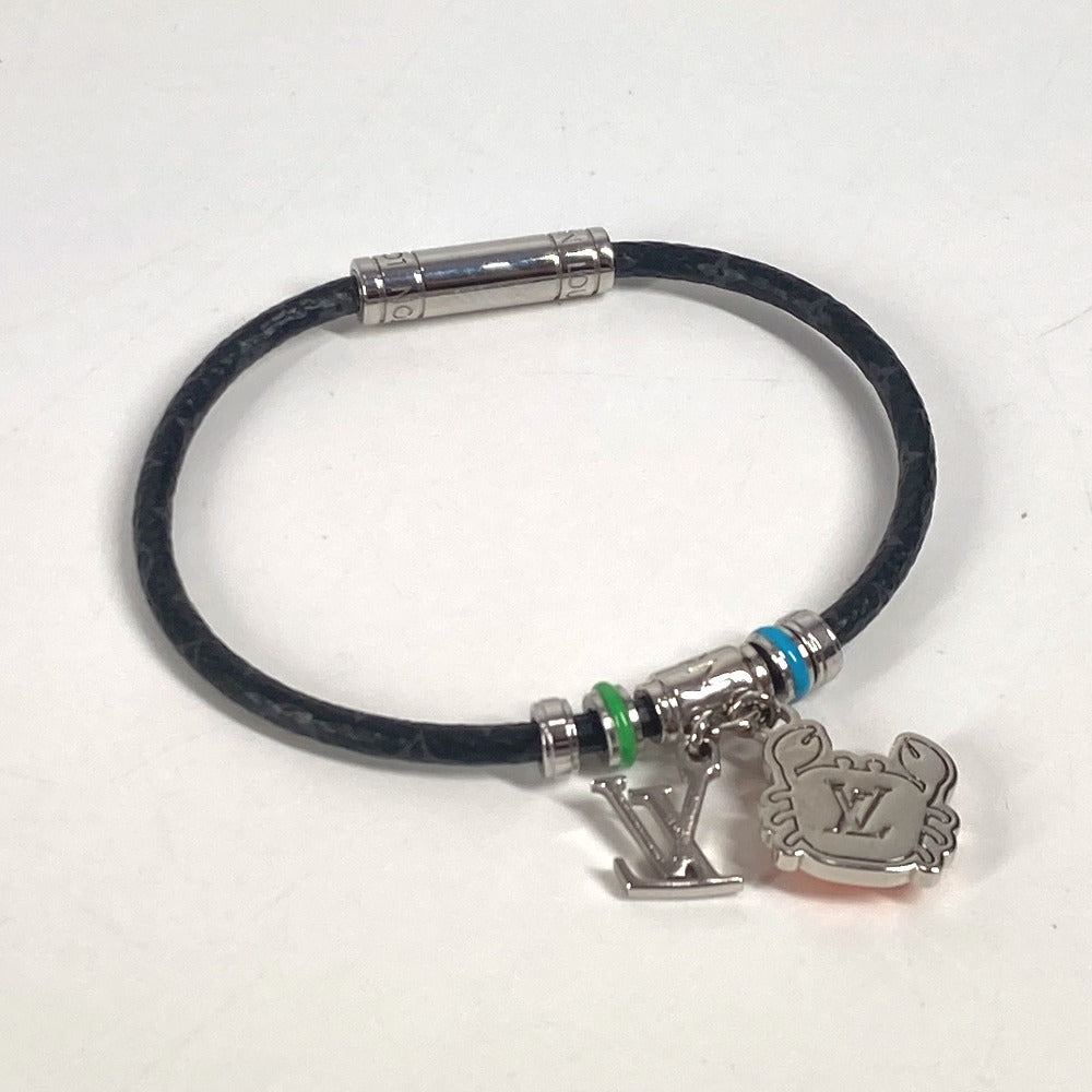 LOUIS VUITTON M8822E モノグラムエクリプス ブレスレット・キープ イット クラブ アクセサリー ブレスレット モノグラムエクリプスキャンバス メンズ ブラック - brandshop-reference