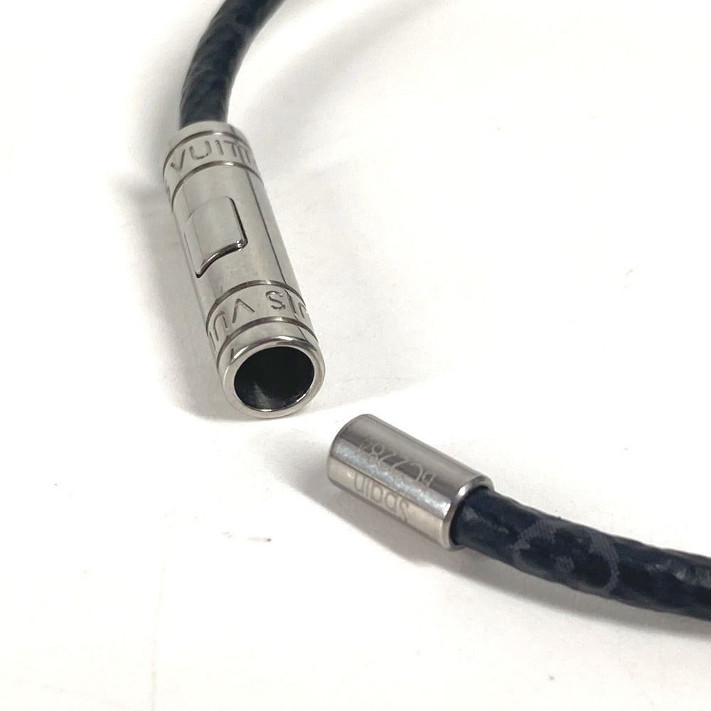 LOUIS VUITTON M8822E モノグラムエクリプス ブレスレット・キープ イット クラブ アクセサリー ブレスレット モノグラムエクリプスキャンバス メンズ ブラック - brandshop-reference
