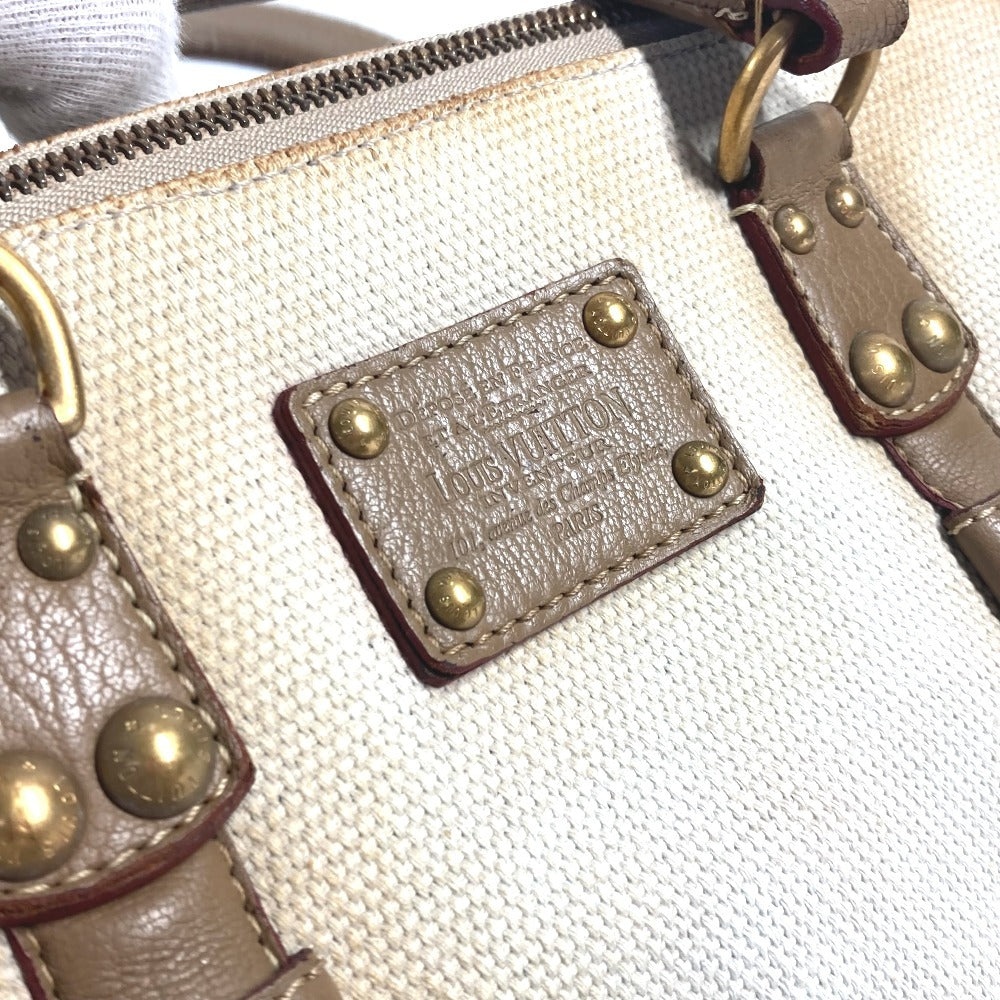 LOUIS VUITTON M48822 トワル・トリアノン サック・ネヴァーフル30 ハンドバッグ カバン トートバッグ キャンバス/レザー レディース ベージュ - brandshop-reference