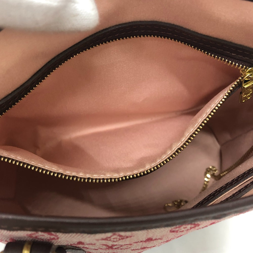 LOUIS VUITTON Monogram Mini Bucket PM con bolsa SP Orden Bolso Bolso Bolso Lona/Cuero Señoras Cereza Rosa