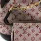 LOUIS VUITTON Monogram Mini Bucket PM con bolsa SP Orden Bolso Bolso Bolso Lona/Cuero Señoras Cereza Rosa