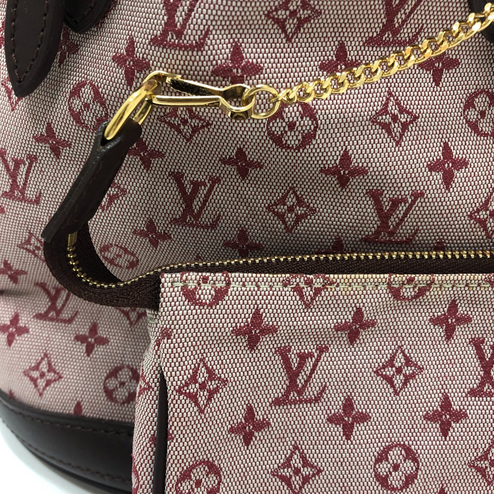LOUIS VUITTON Monogram Mini Bucket PM con bolsa SP Orden Bolso Bolso Bolso Lona/Cuero Señoras Cereza Rosa