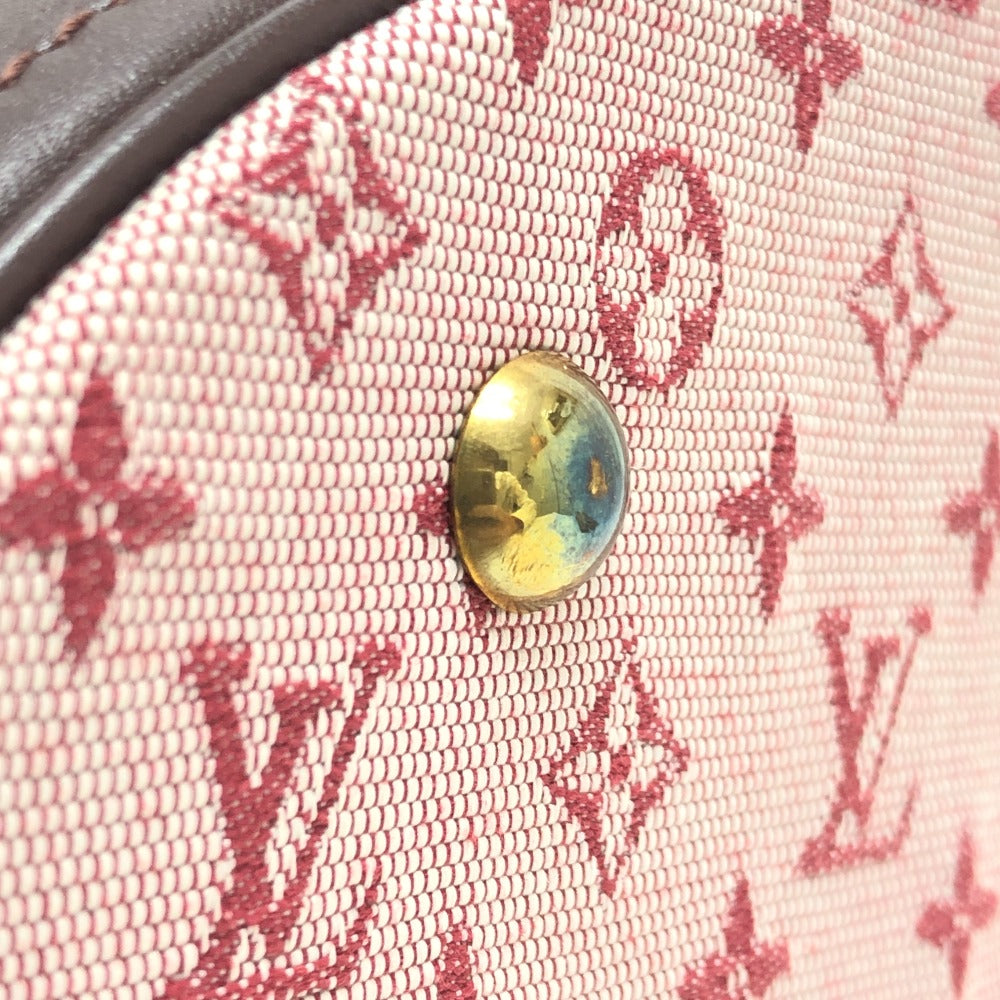 LOUIS VUITTON Monogram Mini Bucket PM con bolsa SP Orden Bolso Bolso Bolso Lona/Cuero Señoras Cereza Rosa