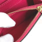 LOUIS VUITTON M81521 Monogram Emprene Portomone Rosali Compact Wallet Bifold Wallet Monogram Emprene Leather Women's Rose Pondicherry Pink