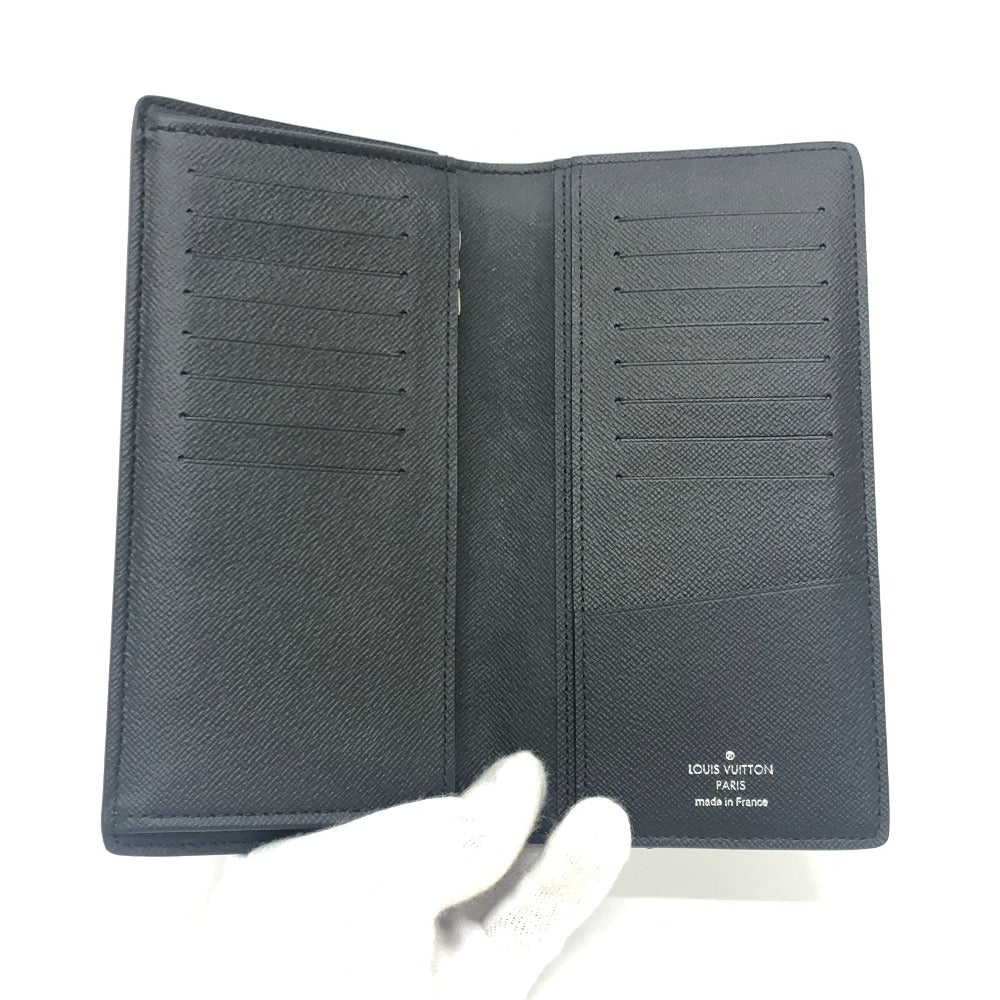 LOUIS VUITTON N62655 Portefeuille Brother Wallet Bifold Wallet Wallet Long Wallet Long Wallet Damier Graphite Canvas Men's Black